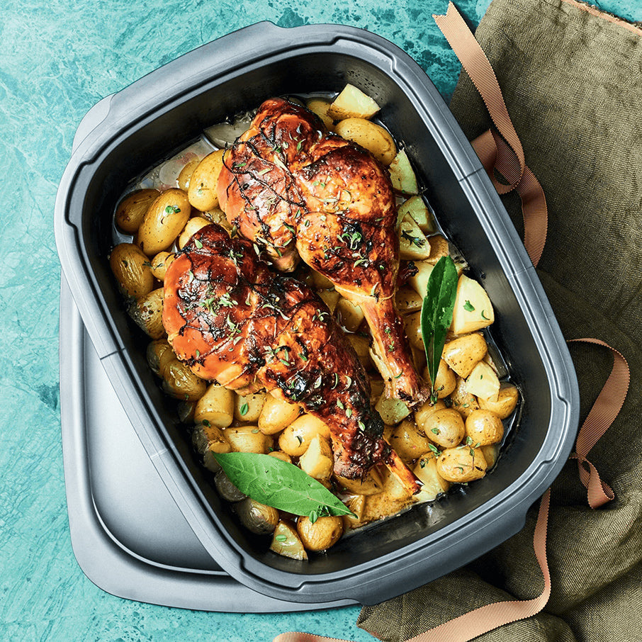 UltraPro 6-Qt./5.7L Roasting Pan with cover