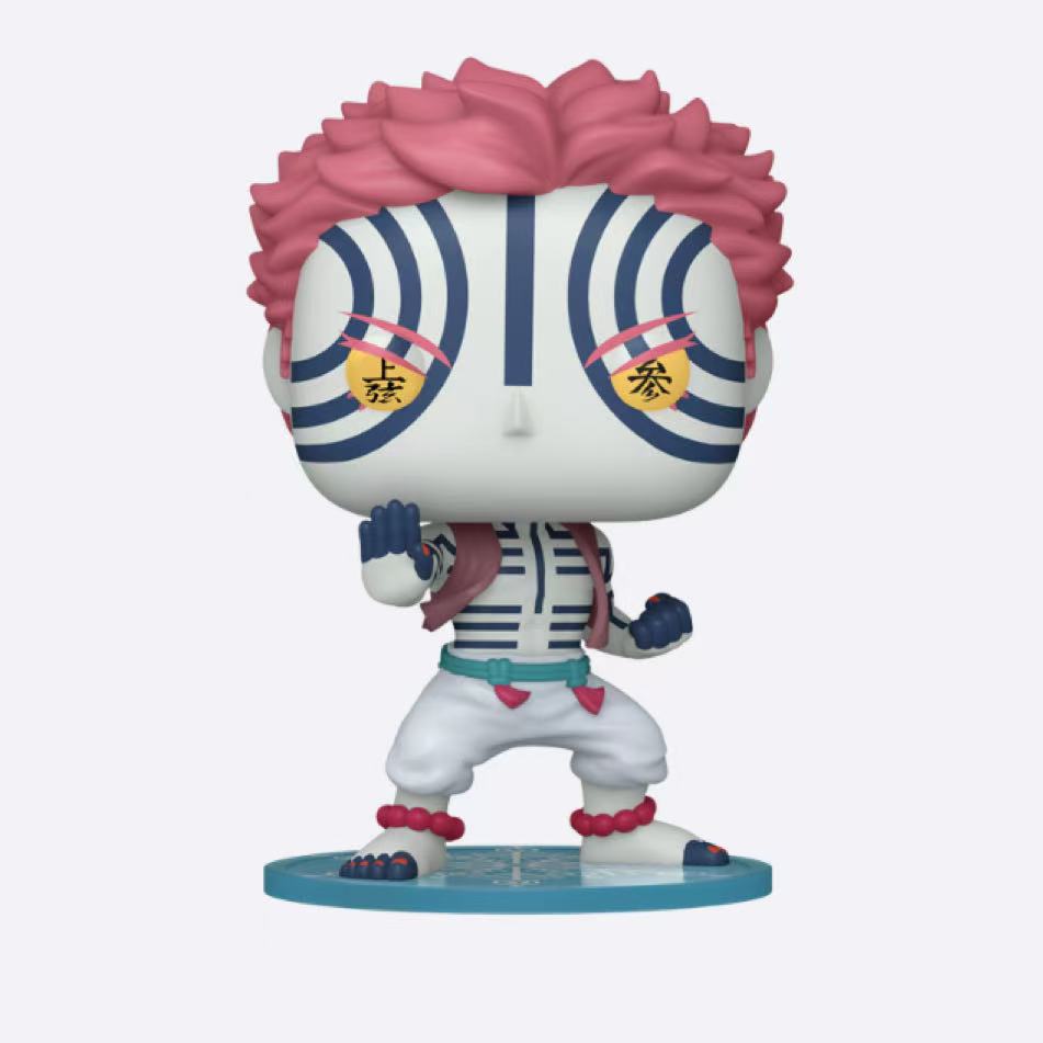 ⏰Last Day Promotion 49% OFF -Pop! Animation: Demon Slayer – Akaza Vinyl Figure-c