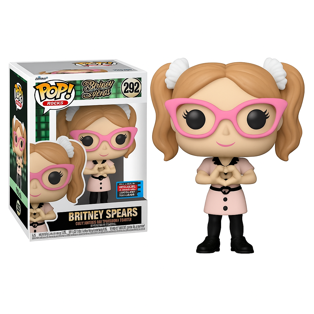 ⏰Last Day Promotion 49% OFF -💫 Britney Spears POP! Rocks Complete Collection Set (3 Figures) – Iconic Looks Edition-c