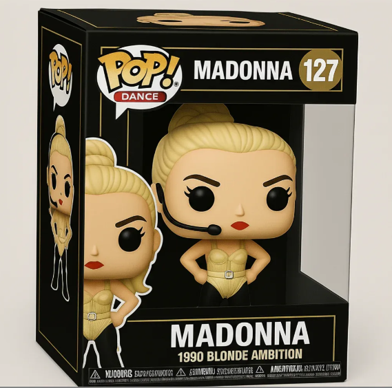 💃 Madonna – 1990 Blonde Ambition Collectible Figure-d🎤✨