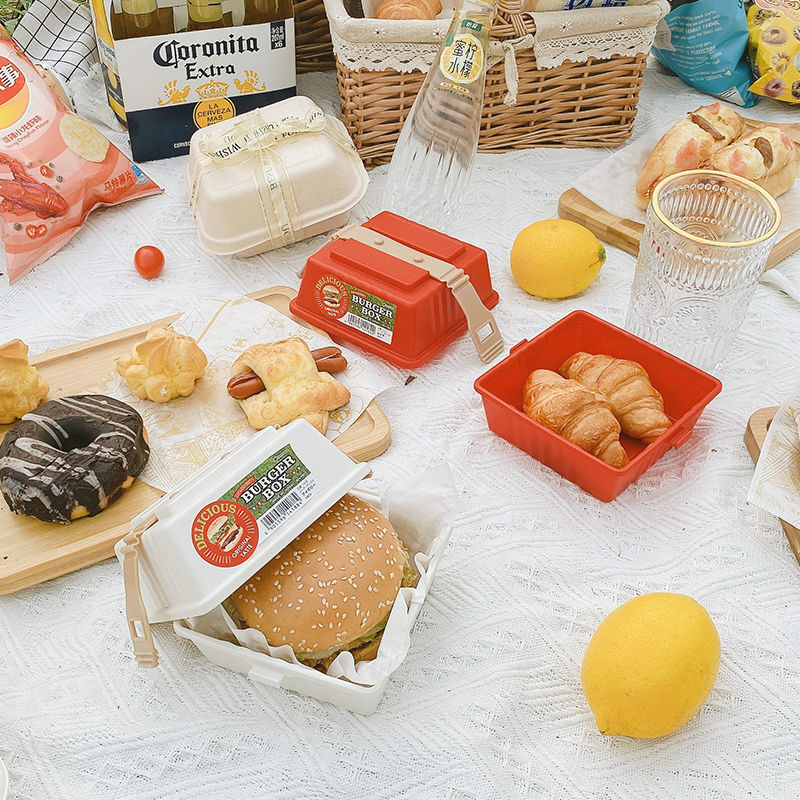 Plastic Sandwich/hamburger box
