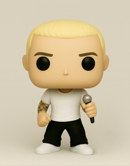 ⏰Last Day Promotion 49% OFF -🎤 Eminem – Bleach Blonde Slim Shady 1999 Collector’s Edition Figure -c⚡💥