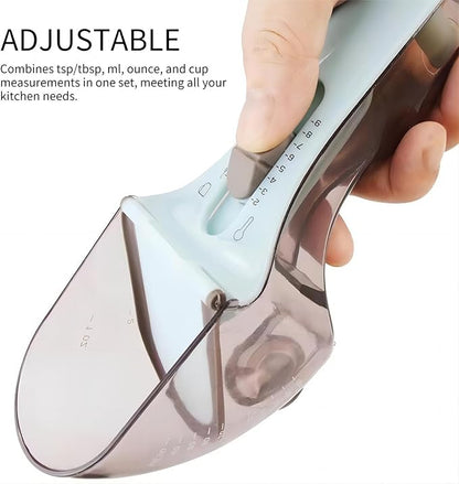 2pcs Adjustable Measuring Spoon Set