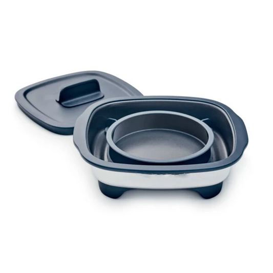 MICRO PRO GRILL - MICROWAVE GRILL (WITH BONUS RING)