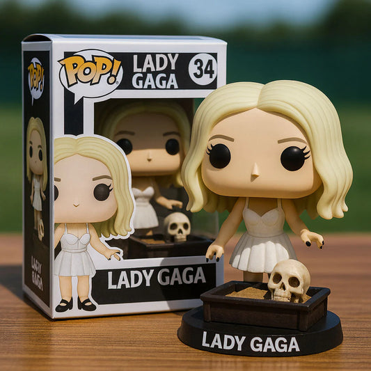 🔥 Own the Queen of Art – Lady Gaga Pop Figure-b! 👑✨
