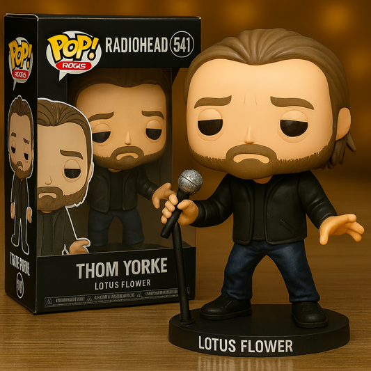🌀 Thom Yorke “Lotus Flower” Limited Edition POP Vinyl — Radiohead Series-b