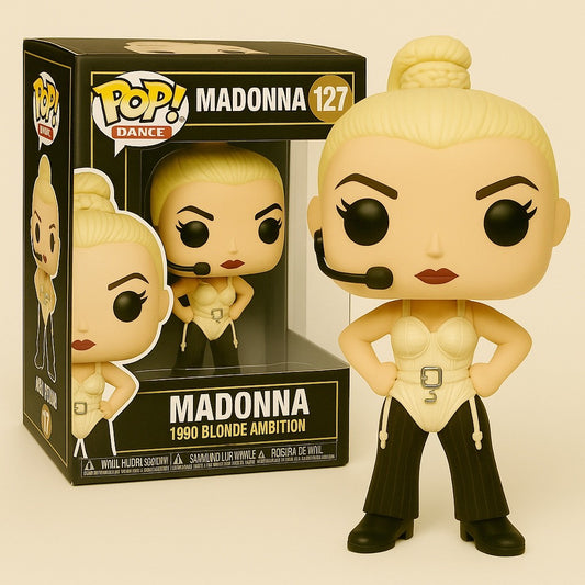 💃 Madonna – 1990 Blonde Ambition Collectible Figure-d🎤✨